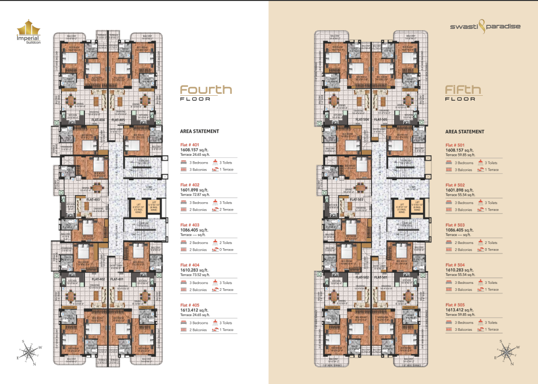 Fourth & Fifth Floor