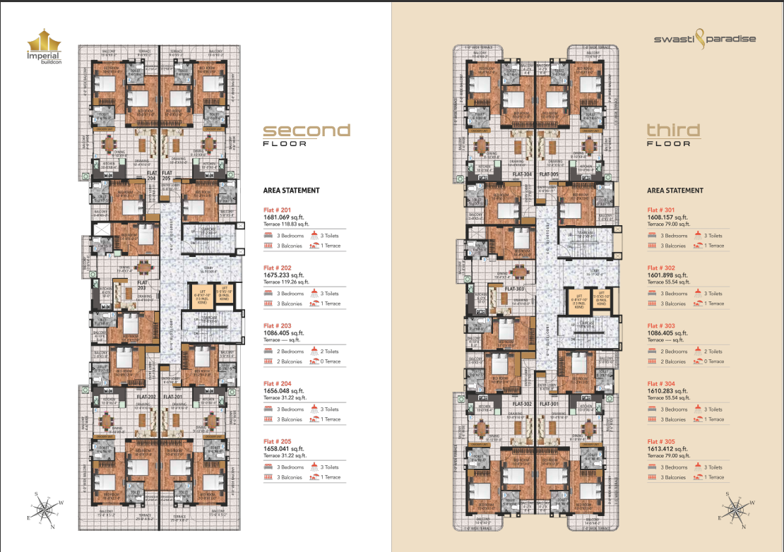 Second & Third Floor